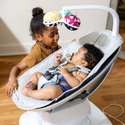 4MOMS MAMAROO5 電動嬰兒搖椅-灰色