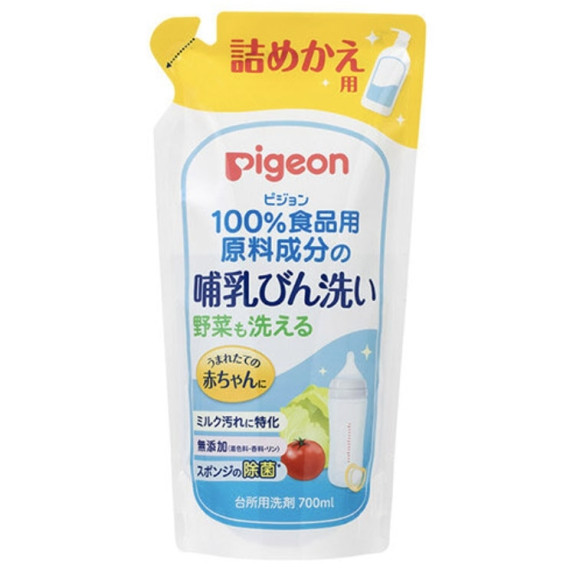 PIGEON 奶瓶蔬菜洗潔液 補充裝 700ml